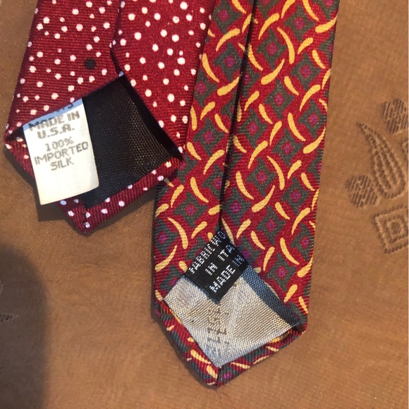 Oscar de la Renta and Christian Dior Luxury traditional  silk ties. - Picture 11 of 16